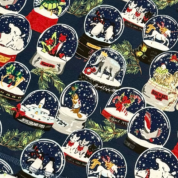 Vera Bradley Snow Globes Holiday Pajamas Size L - NEW - Picture 10 of 10